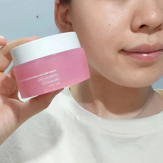 Crema Facial Rosada de Colágeno