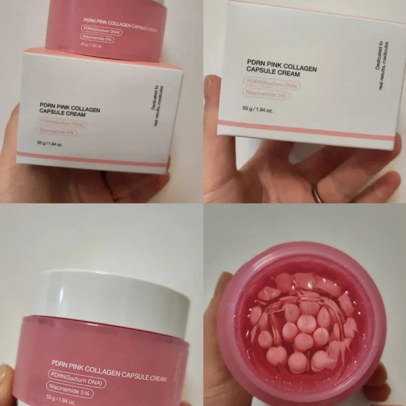 Crema Facial Rosada de Colágeno